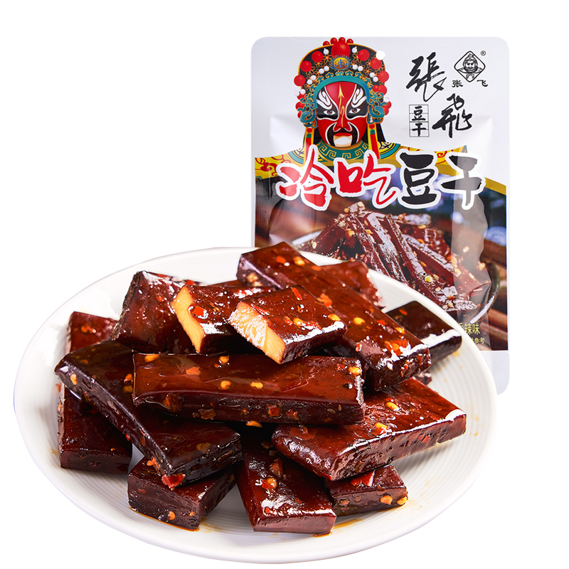 張飛100克冷吃豆干